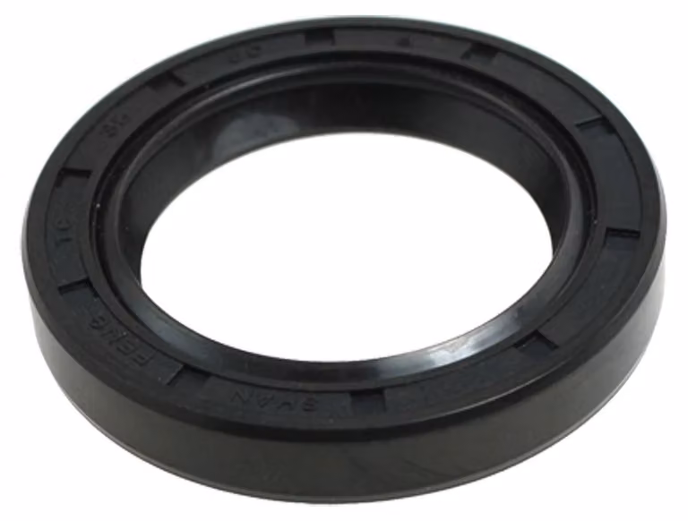 Guarnizione per albero di lubrificazione, dimensioni 35x50x8 mm, a doppia labbro, tipo TC, colore nero