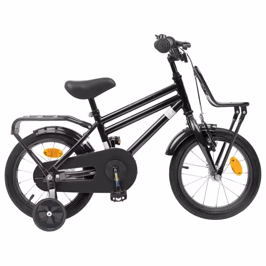 Bicicletta per bambini da 12 pollici colore nero – 2