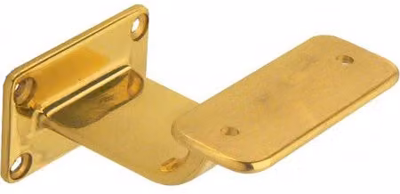 Supporto Corrimano Legno in Ottone Lucido** Mariva 20 Pezzi