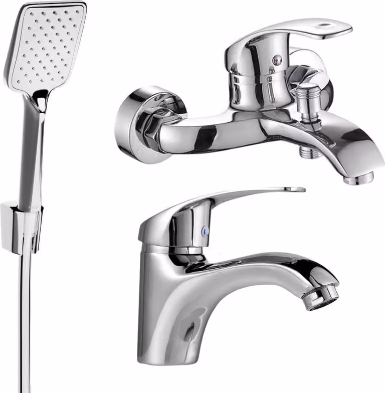 Mexen Fabia R62 set vasca da bagno, cromo - 746503R62-00
