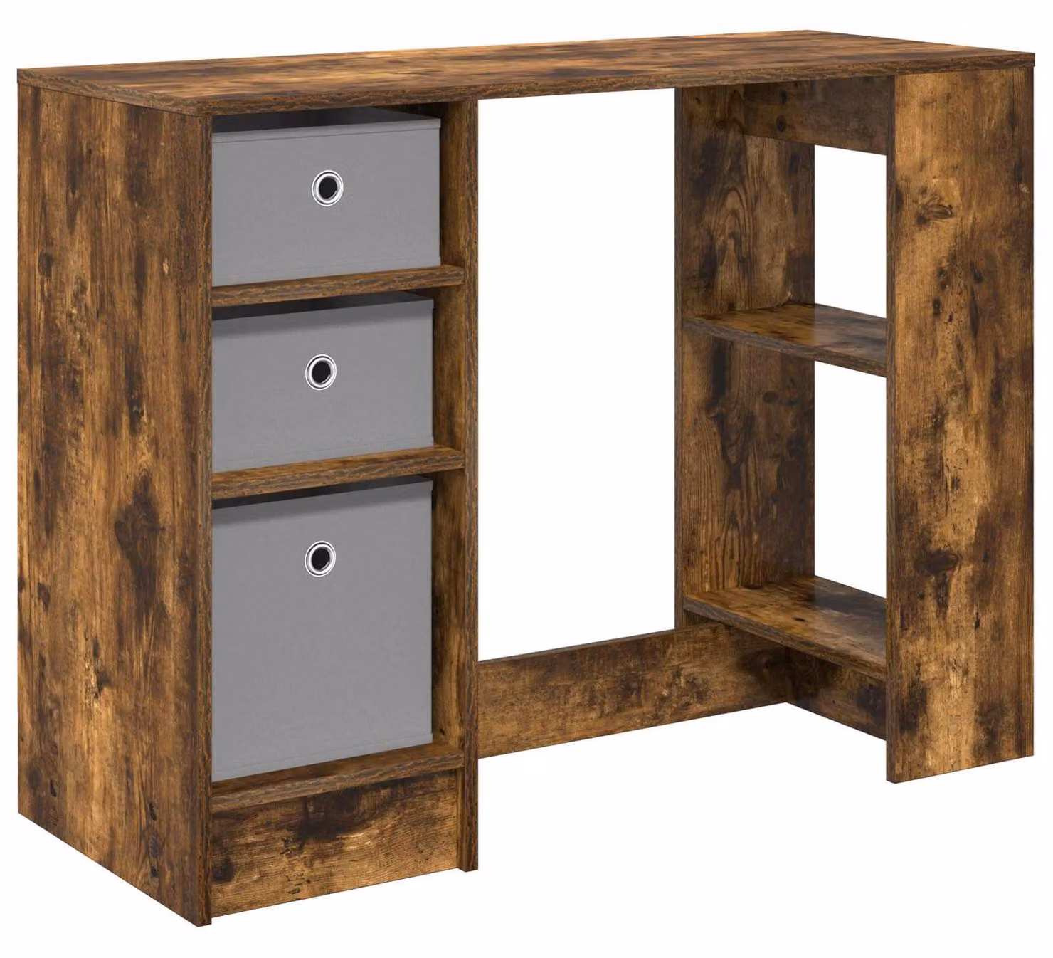 Scrivania Rovere fumé 100 x 40 x 75 cm Legno multistrato