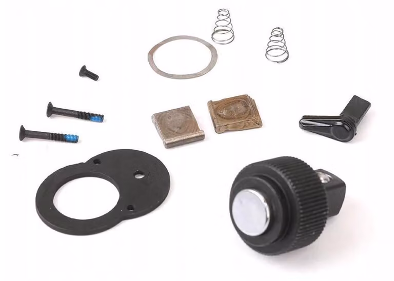 Kit di riparazione TEGER, chiave a cricchetto 1/4", 72 denti