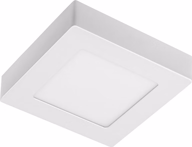 Lampada da soffitto a LED da 13 W, modello a pannello, squadrata | 1020 lumen | 17x17 cm | Bianco neutro (4000 K)