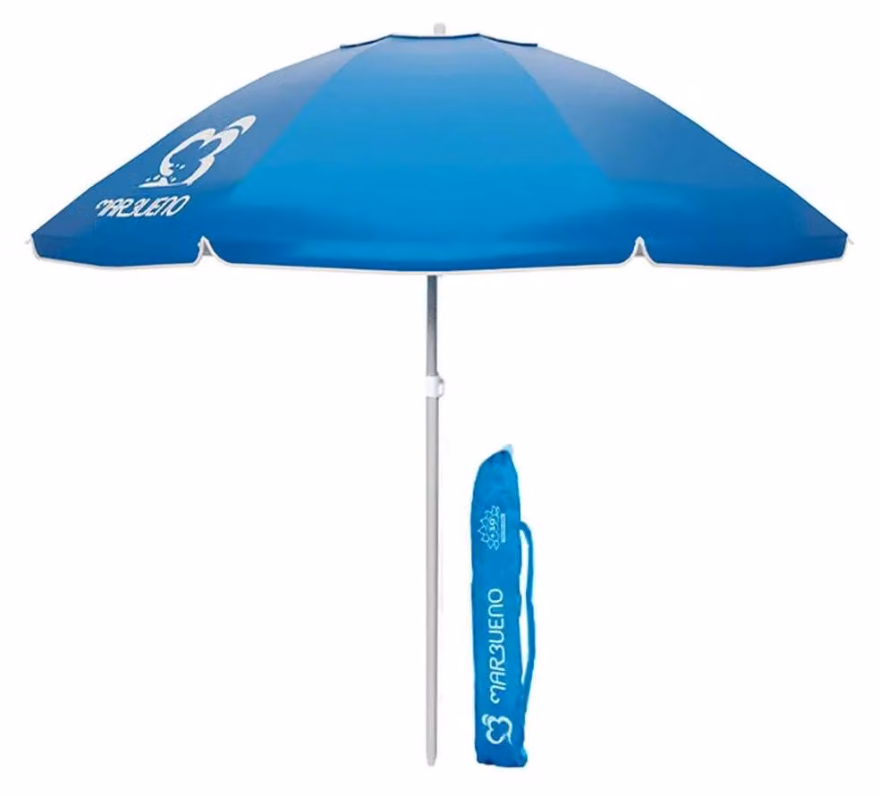Ombrellone Marbueno azzurro 220 cm