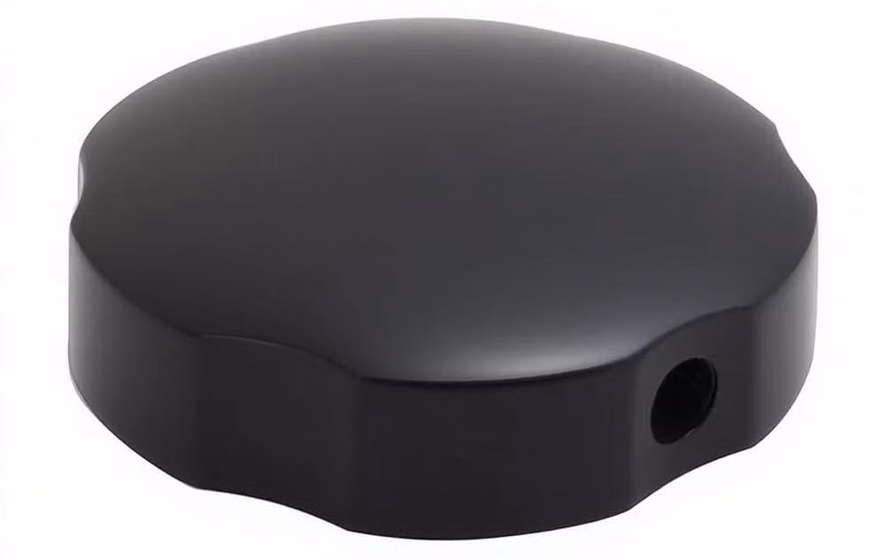 Manopola di controllo di alta qualità, realizzata in ottone, con un design moderno