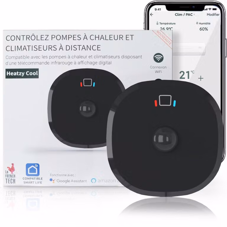 Termostato Wi-Fi, controller wireless intelligente per condizionatori