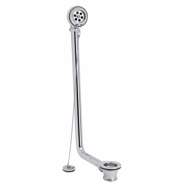 Sistema Scarico a Colonna per Vasca - Catenella- tappo - Stile Tradizionale - Per freestanding