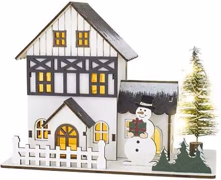 Retlux RXL 465 Casa in inverno 18cm 7LED WW