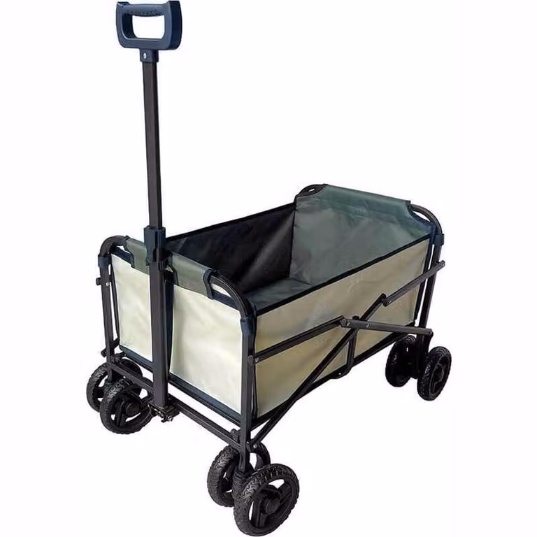 OA carretto beige/verde oliva 77x53x92cm