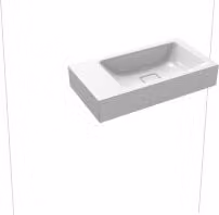 KALDEWEI CONO lavabo a parete bianco alpino