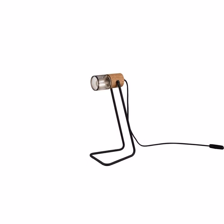 Lampada da tavolo TRIO TR 504300132 Tosh E14 15 W nero