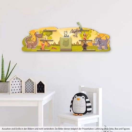 Cassa musicale creativa per figurine - 98 x 28 cm