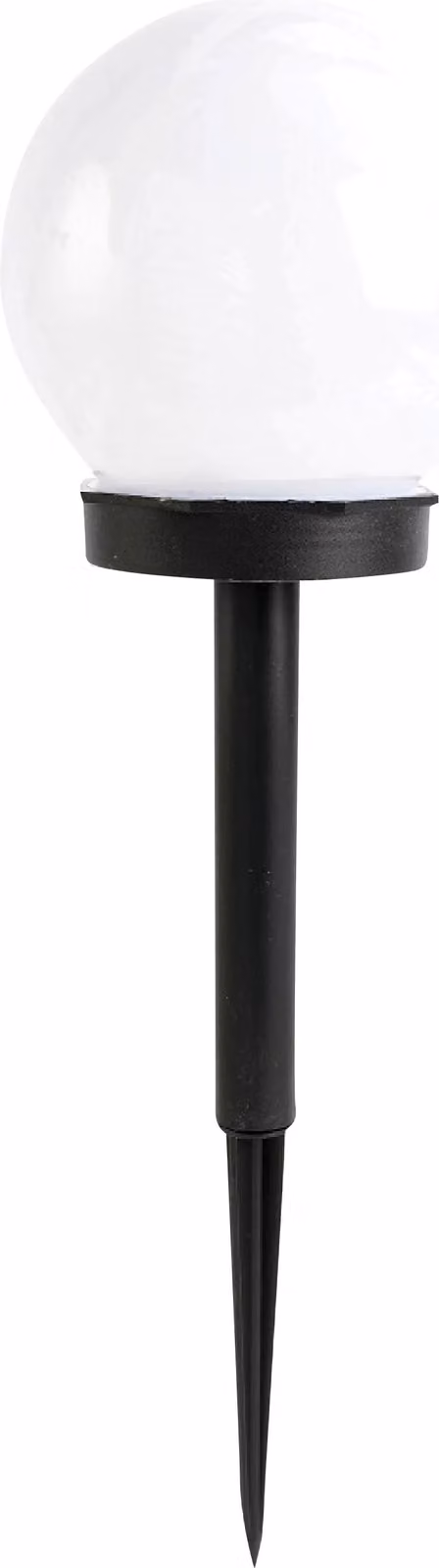 BLULAXA Luce solare da giardino a LED, Ø 10 cm, IP44, bianco