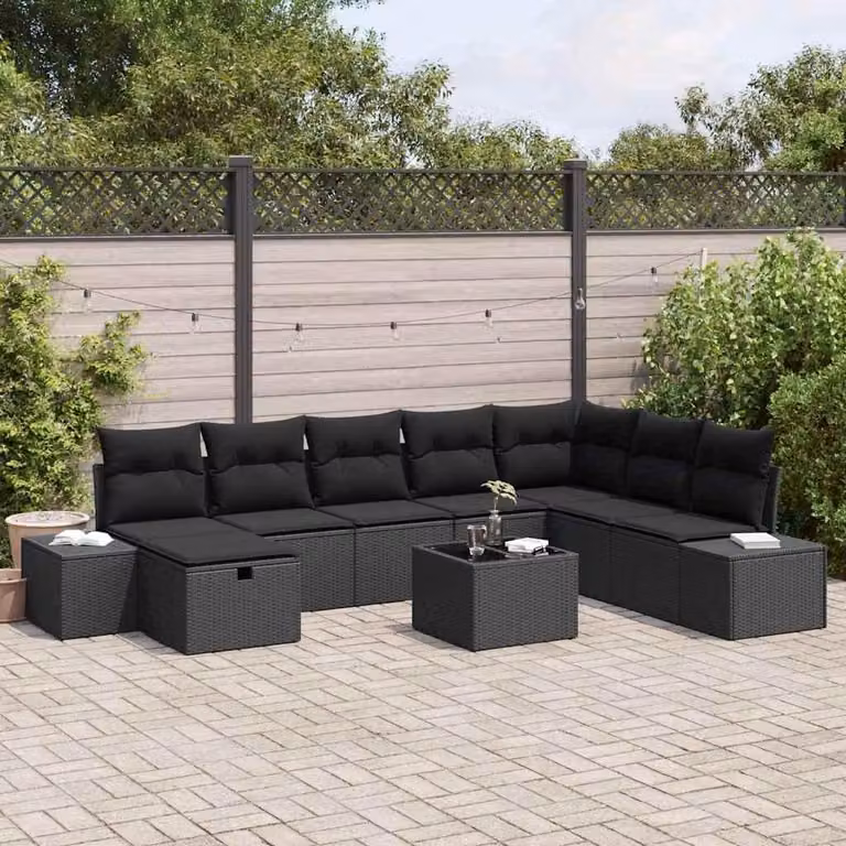Maison Exclusive - 9 pezzi, colore nero