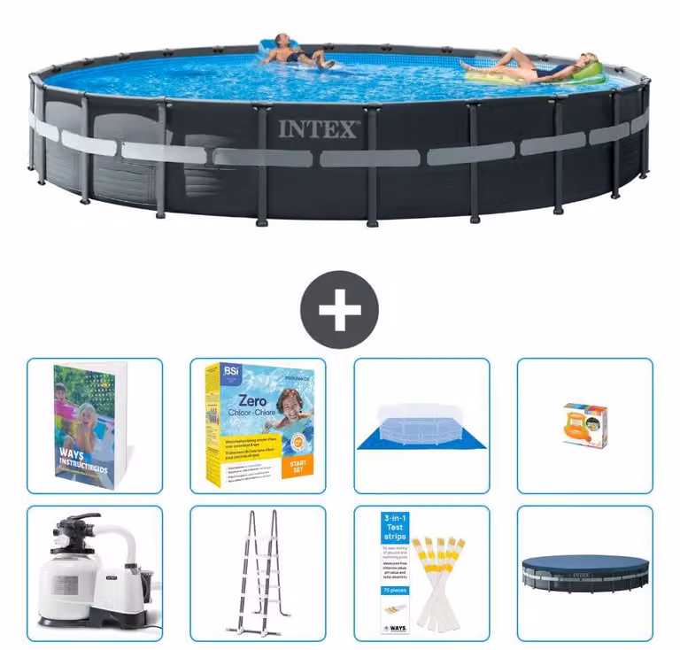 Ultra XTR Pool Rund - 732x132 cm - Set da 7 pezzi, modello S529