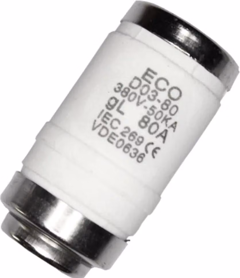 Fusibile Edm Neozed Do3 80a Bianco Bianco Taglia unica