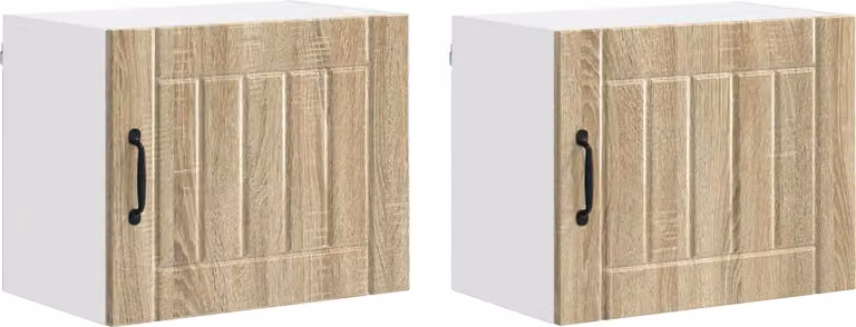 Armadietto a muro LUCCA 2 pcs Rovere Sonoma 50 x 31 x 40 cm