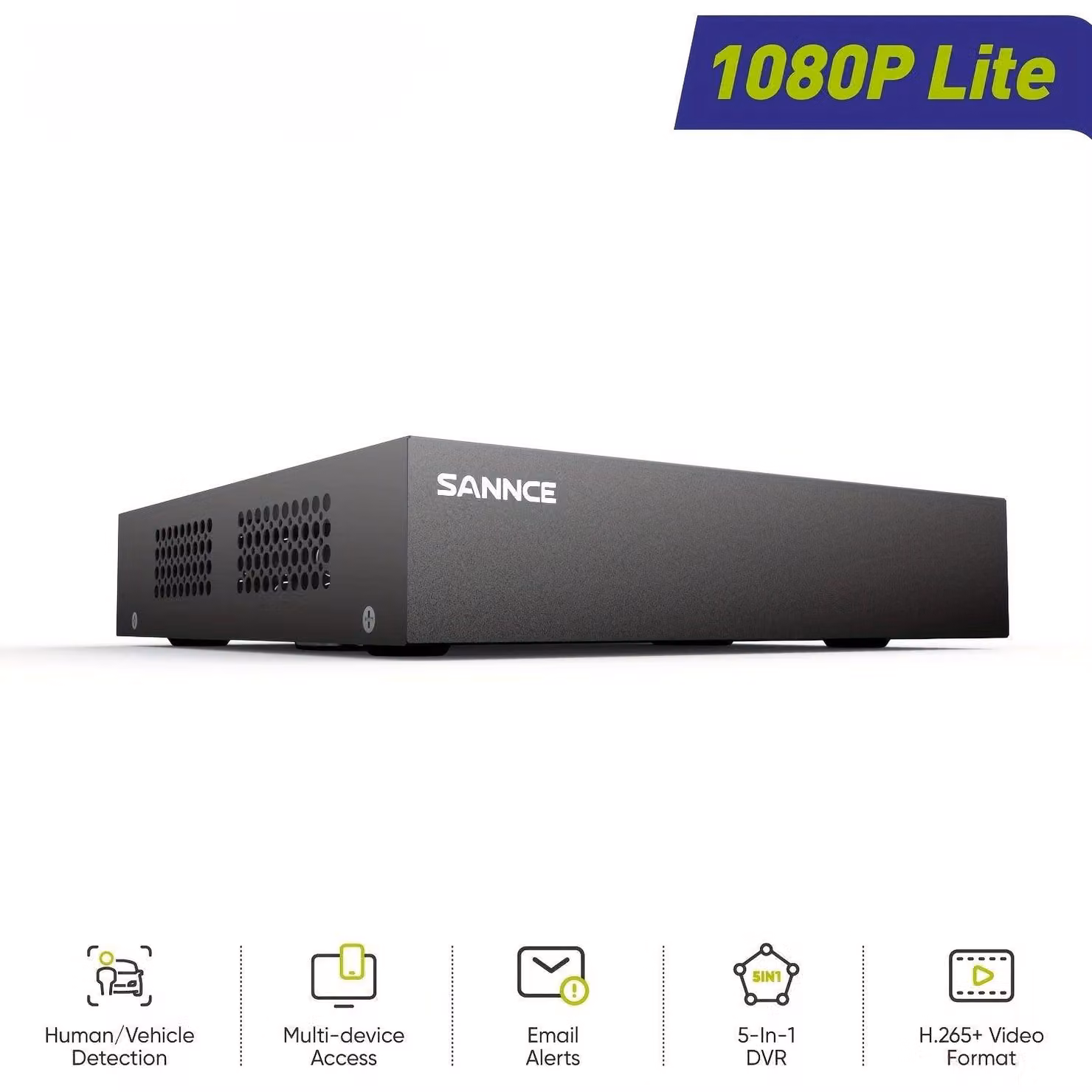 Telecamera di sicurezza - Registratore DVR - Videosorveglianza - Telecamera di sorveglianza - Sistema di sicurezza - Risoluzione 1080P