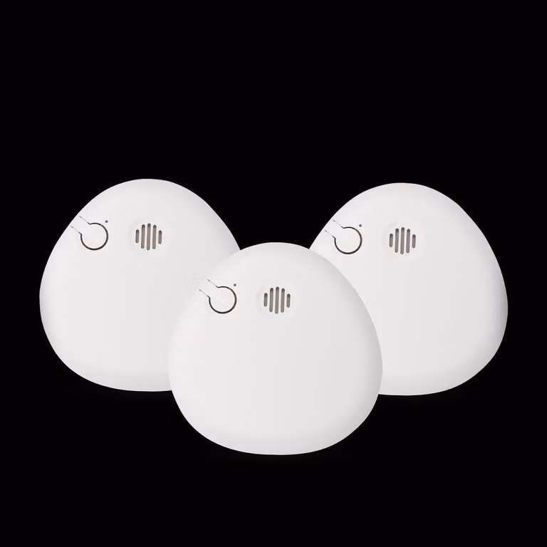 Housegard Pebble Allarme antincendio incl. batteria - pacco da 3