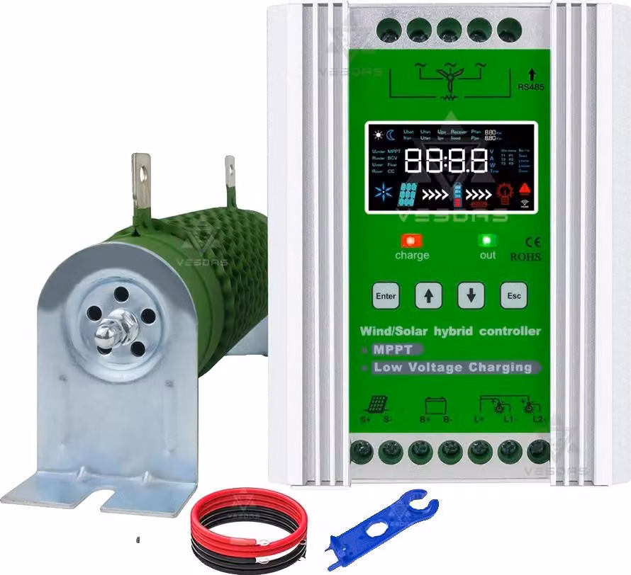 Regolatore di carica solare, tecnologia MPPT, monitoraggio remoto, Wind1.5KWSolar1.5KW, Con Wifi, Auto 12V 24V 48V