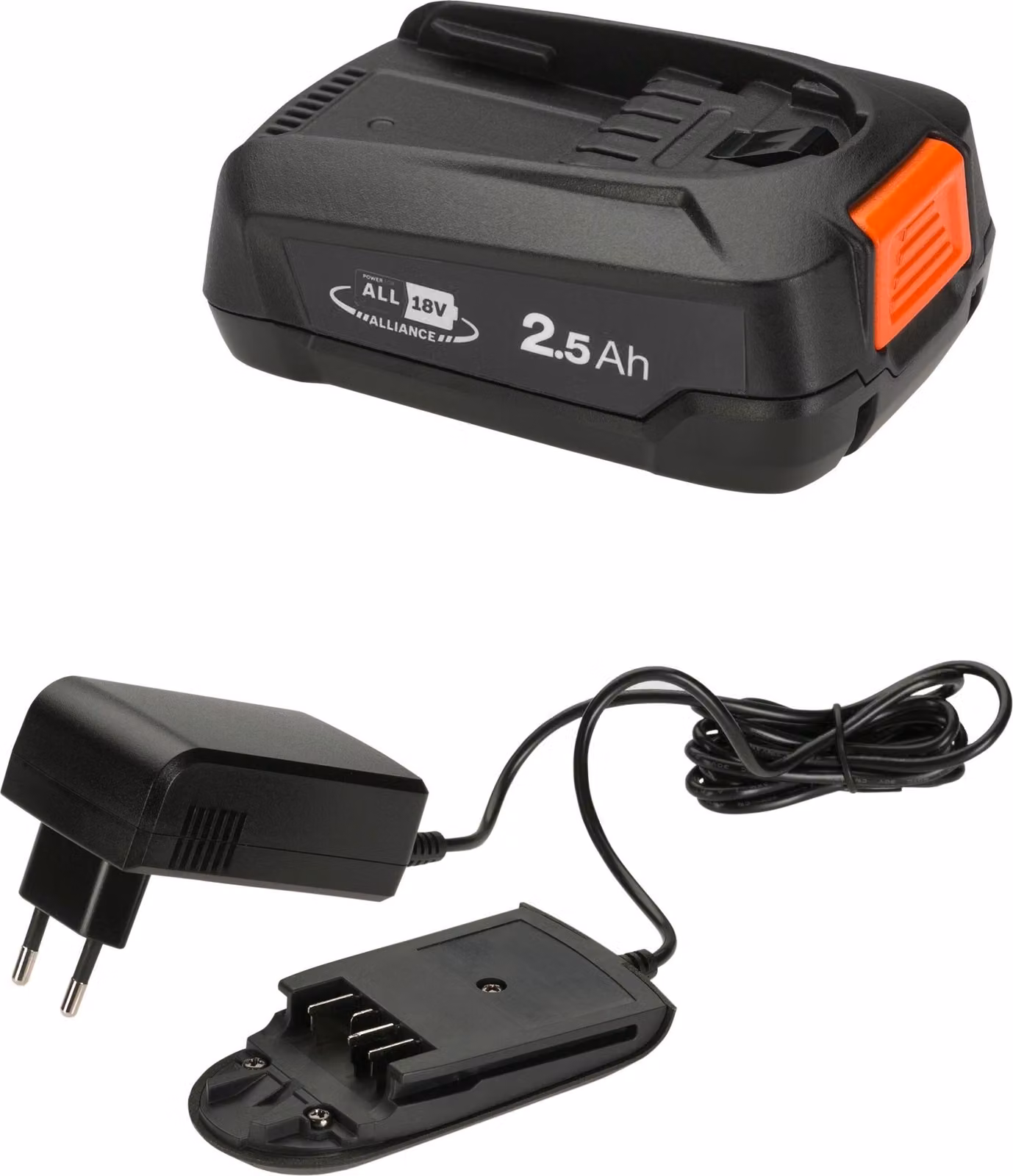 Gardena starter kit P4A PBA 18V/45 2,5Ah + AL 1810 CV