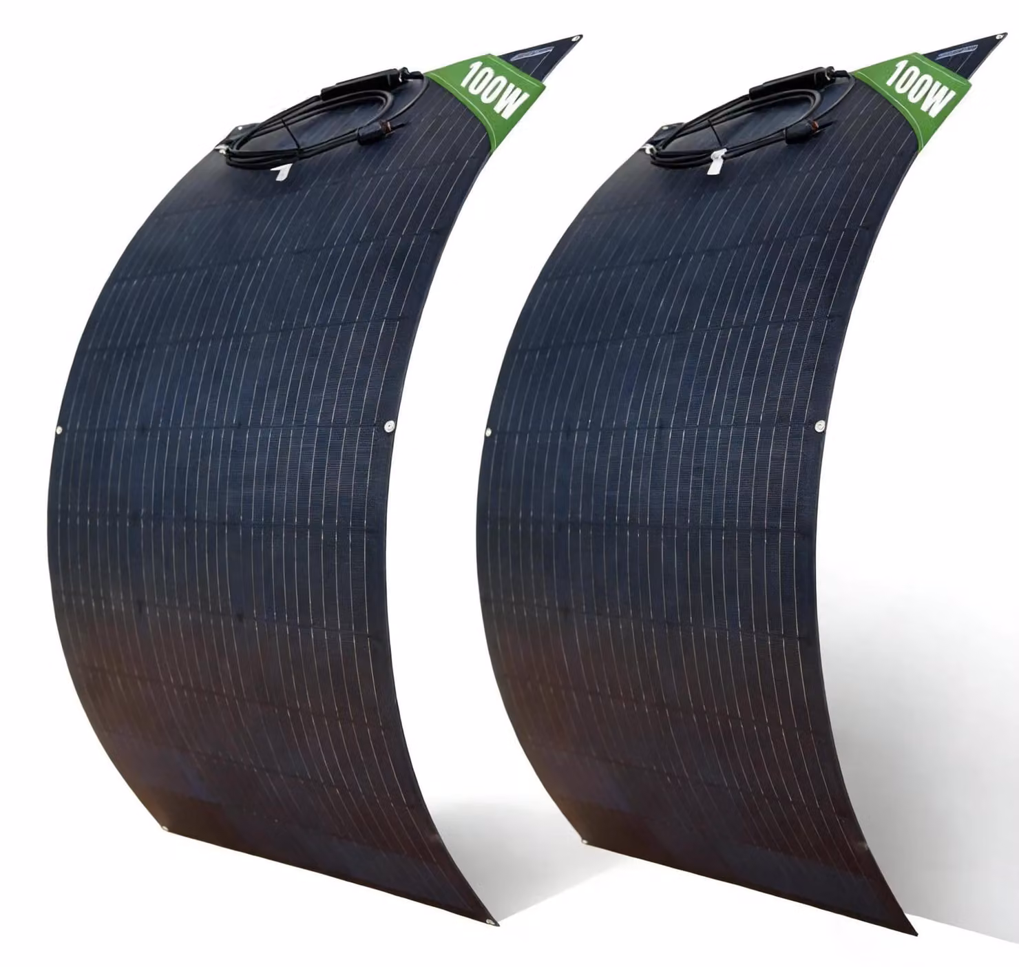 Pannello solare, impermeabile, portatile, 2 pannelli da 100 W