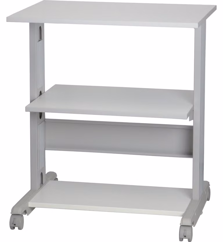 Tavolo per stampante ROLINE, grigio