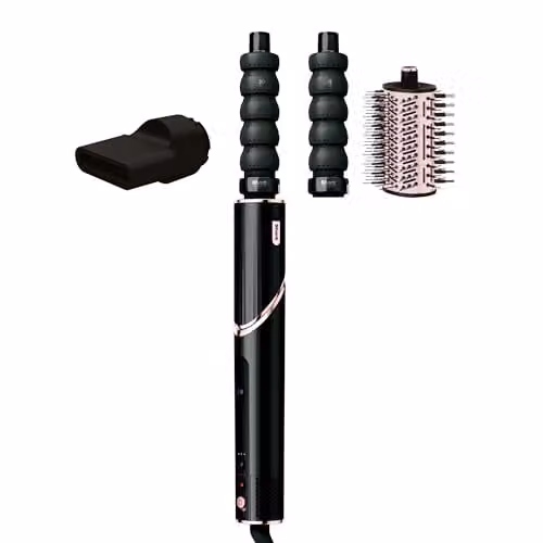 Shark FlexStyle, Asciugacapelli e Styler 3 in 1, Nero, HD426EU