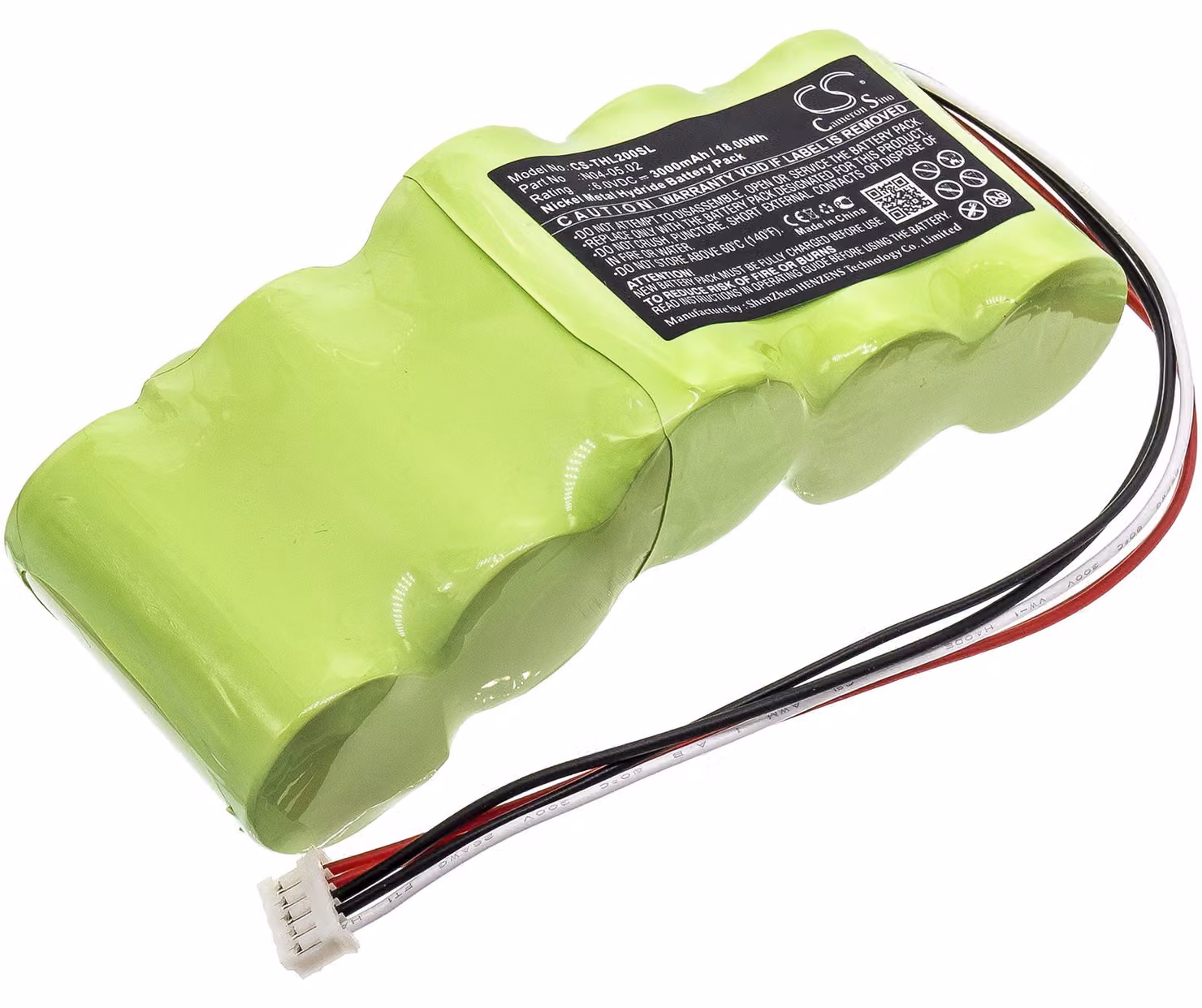 TECHTEK Batteria compatibile con [Theis] TPL-2N, TPL-H sostituisce N04-05.02