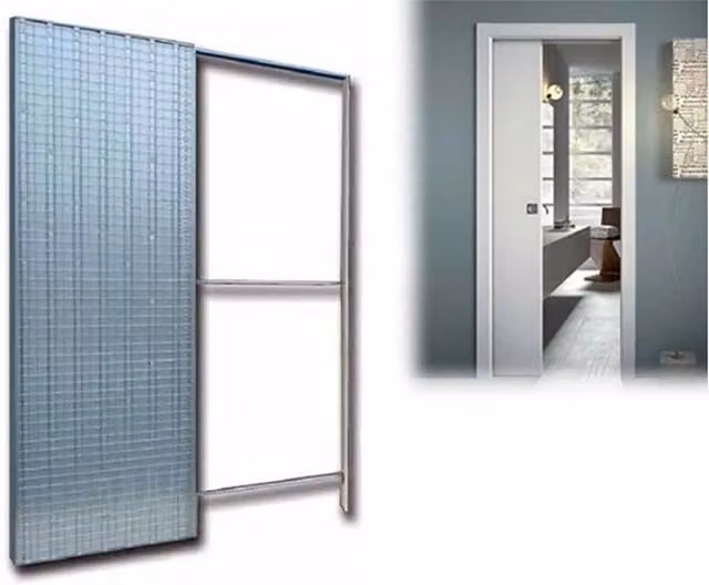 Controtelaio Per Porta Scorrevole SCRIGNO DOORTECH Per Intonaco 900x2100x105 Da Interno