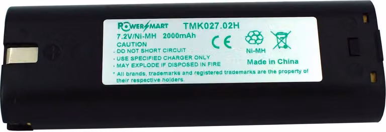 Batteria PowerSmart da 2000mAh per Makita 9500DW, DA3000D, DA3000DW, DA301D, DA301DW