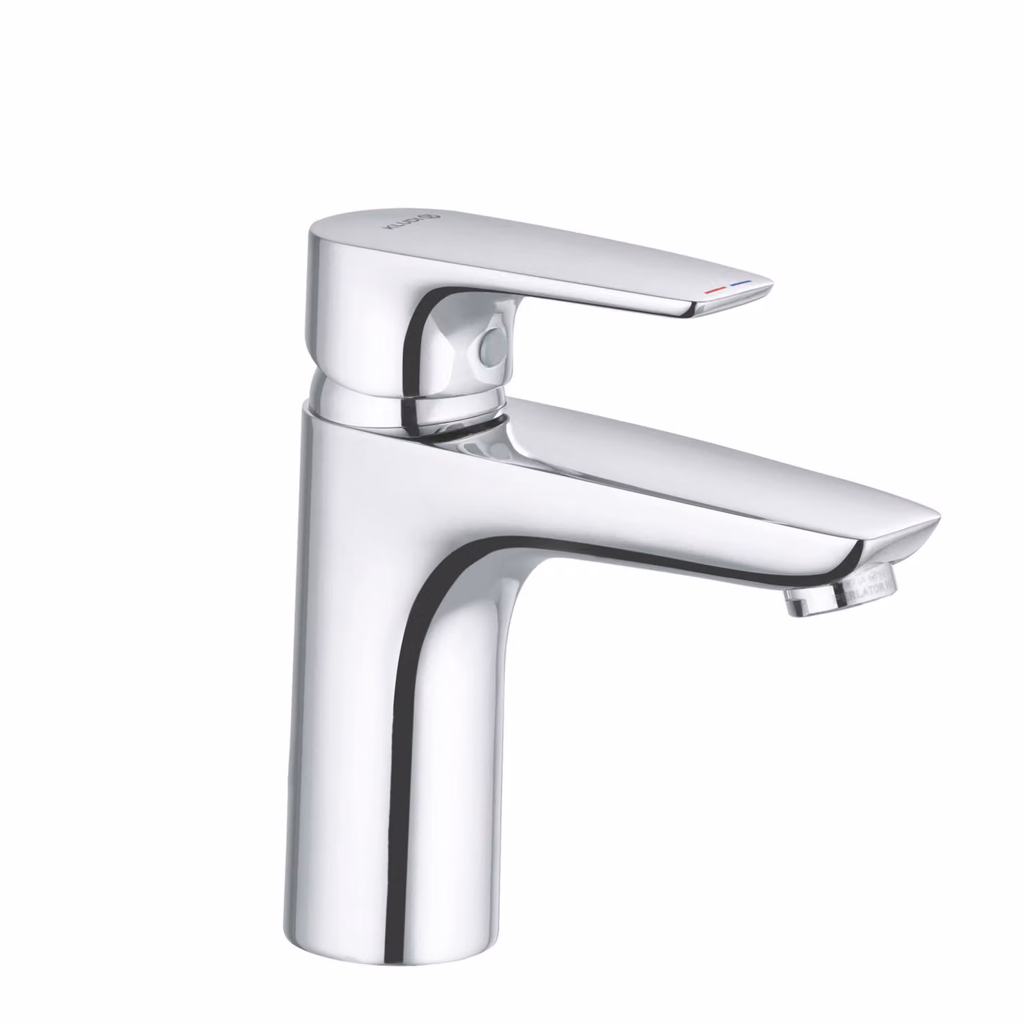 Miscelatore monocomando Kludi Pure&Solid WT 100 DN15 senza set di scarico, 1 pz.