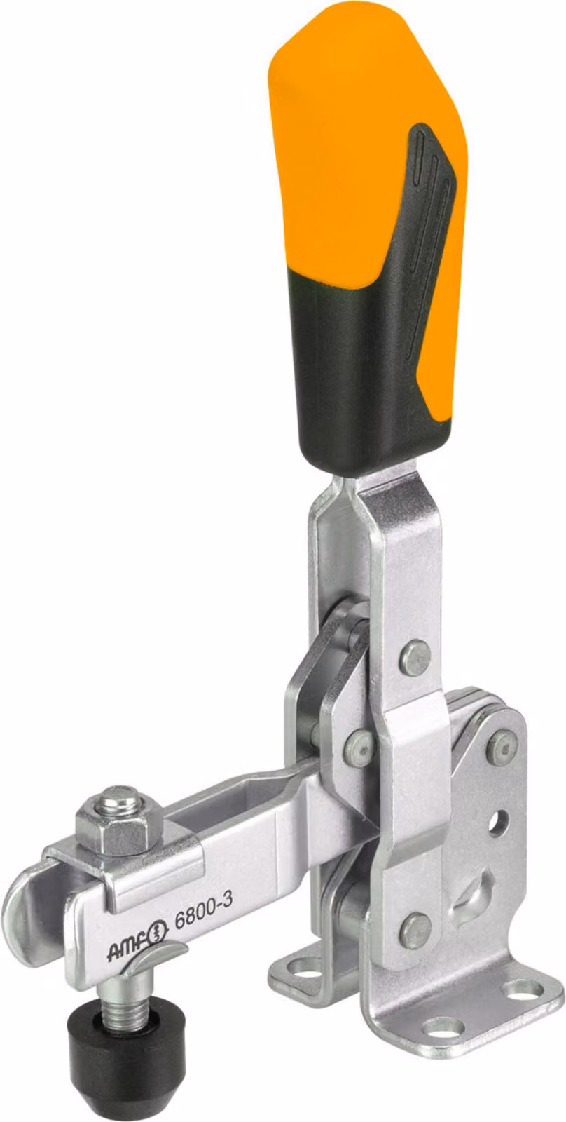 AMF Morsetto verticale con base orizzontale, inossidabile 1