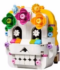 Set di mattoncini Lego Altare dei morti multicolore con 231 pezzi per costruzioni fantasy