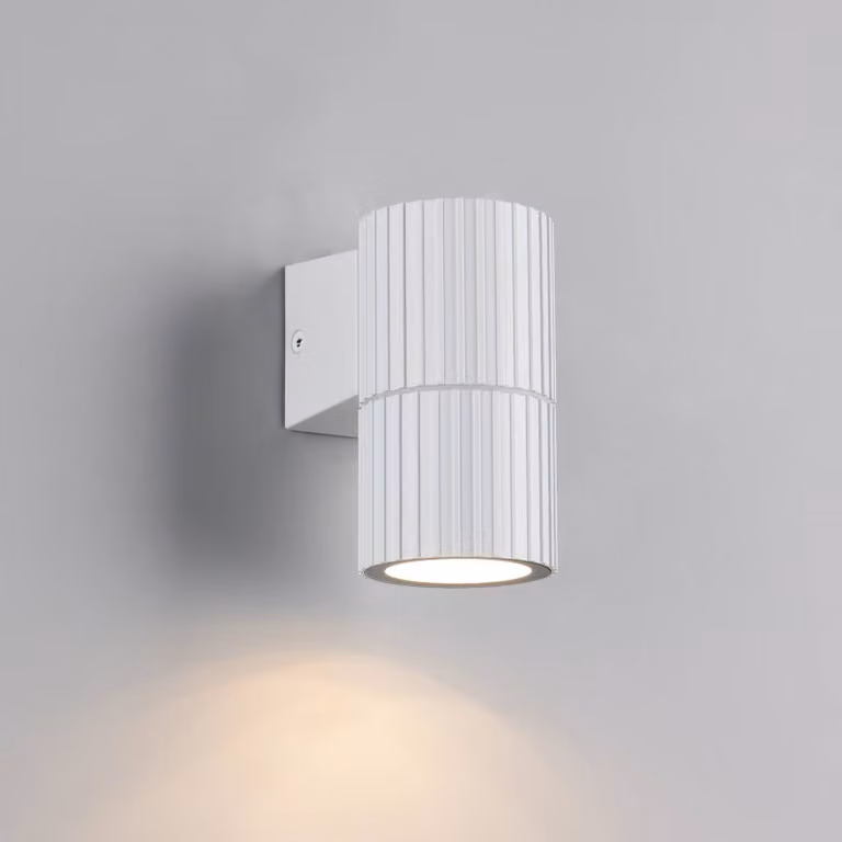 Trio Lighting Applique da esterni Parana, dimmerabile, Bianco / Opale, Alluminio, Moderno, Applique da esterni