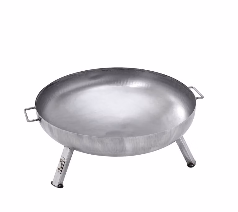 Braciere da esterno, acciaio, 64,5 cm di diametro, capacità di carico 9 kg, ideale per giardino, terrazza e campeggio