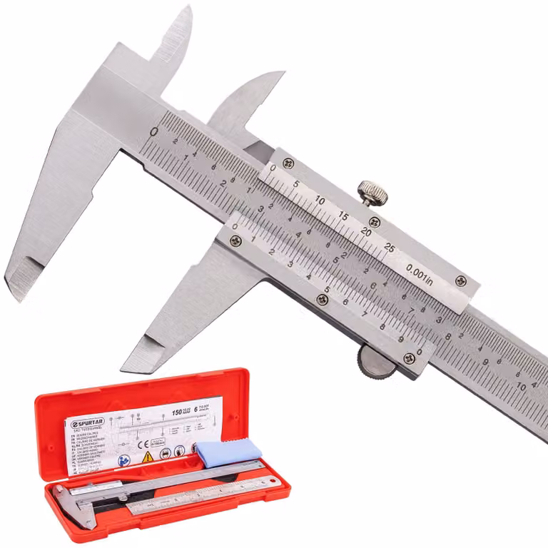 Calibro a slitta analogico da 150 mm per misurazioni precise
