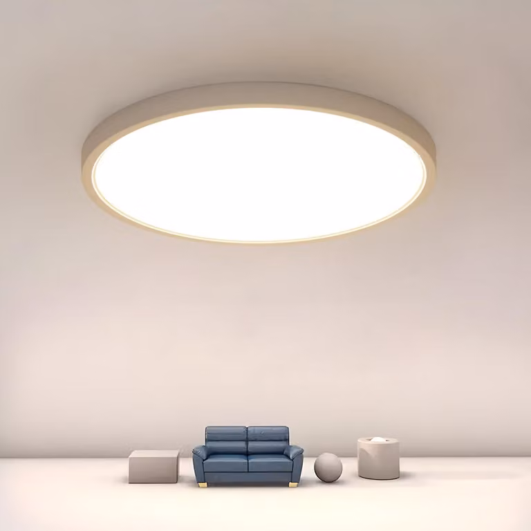 Lampada da soffitto a LED Osairous, diametro 30 cm, 24W, design piatto e rotondo, grado di protezione IP44 (resistente all'acqua), temperatura di colore 4000K, luminosità 2160LM, luce neutra, ideale per soggiorno, camera da letto, bagno, cucina e corridoi