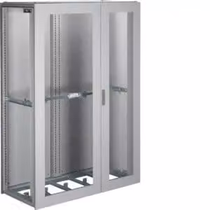 Armadio da incasso con sportello trasparente, universale, IP 54, classe di protezione I, 1900x1350x600 mm
