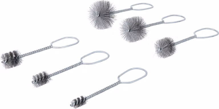 BGS-74576 Set di spazzole per la pulizia dei fori 6 pz.