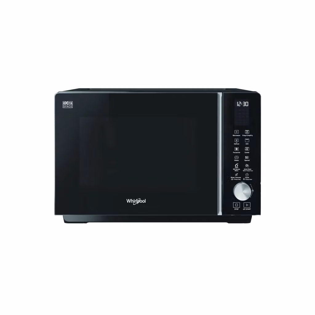 Microonde Whirlpool MWF 259 SB con funzione Steam e Grill, 800W, 25 Lt, Black e Silver – 2