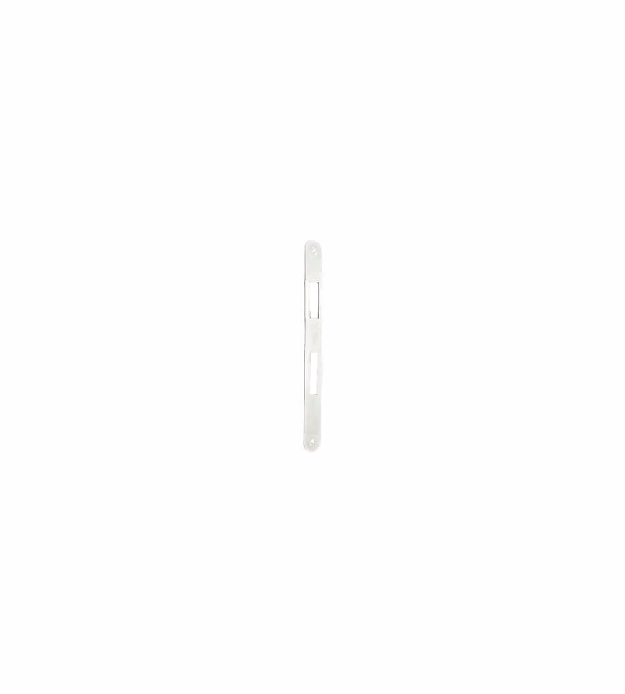 Incontro Bordo Tondo Mm.22 Per Serrature Patent Con Distanza Mm.70 Cromo Satinato