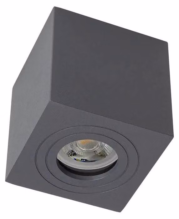 Smarter VIGO PL 1X35W GU10 – diametro 9, altezza 9,5 cm - Grigio antracite