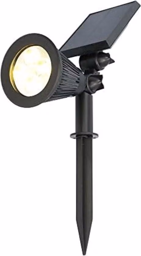 Illuminazione solare del giardino: faretti a terra - Illuminazione solare del giardino con energia solare - Illuminazione solare del giardino: faretti a picchetto a terra