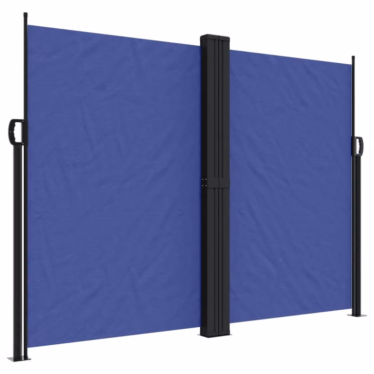 Tenda da Sole Laterale Retrattile Blu 180x1200 cm