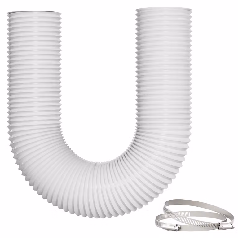 Tubo di scarico flessibile Tubo di aspirazione - Ø 155 mm - 5 m - PVC a 5 strati - Per cappa e climatizzatore mobile