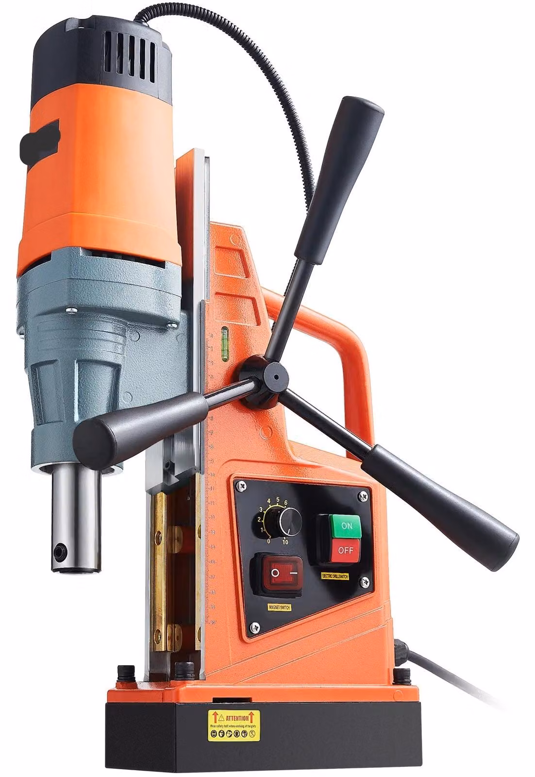 Trapano magnetico per nuclei - Potenza: 1300W - Diametro massimo del nucleo: 40mm - 810 giri/min