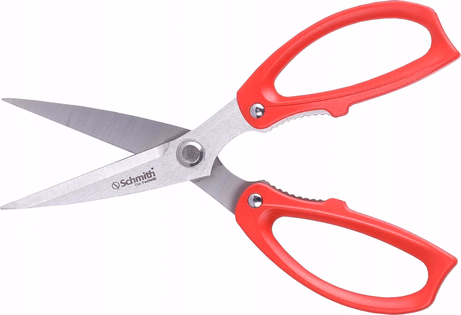 Forbici da lavoro Schmith, 20 cm, manico in alluminio, utensile professionale per artigiani, qualità industriale, 20 cm, alluminio/acciaio