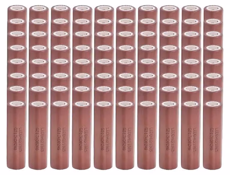 Batteria agli ioni di litio, capacità 3000 mAh, corrente di scarica 25 A, confezione da 80 pezzi, 3,7 V