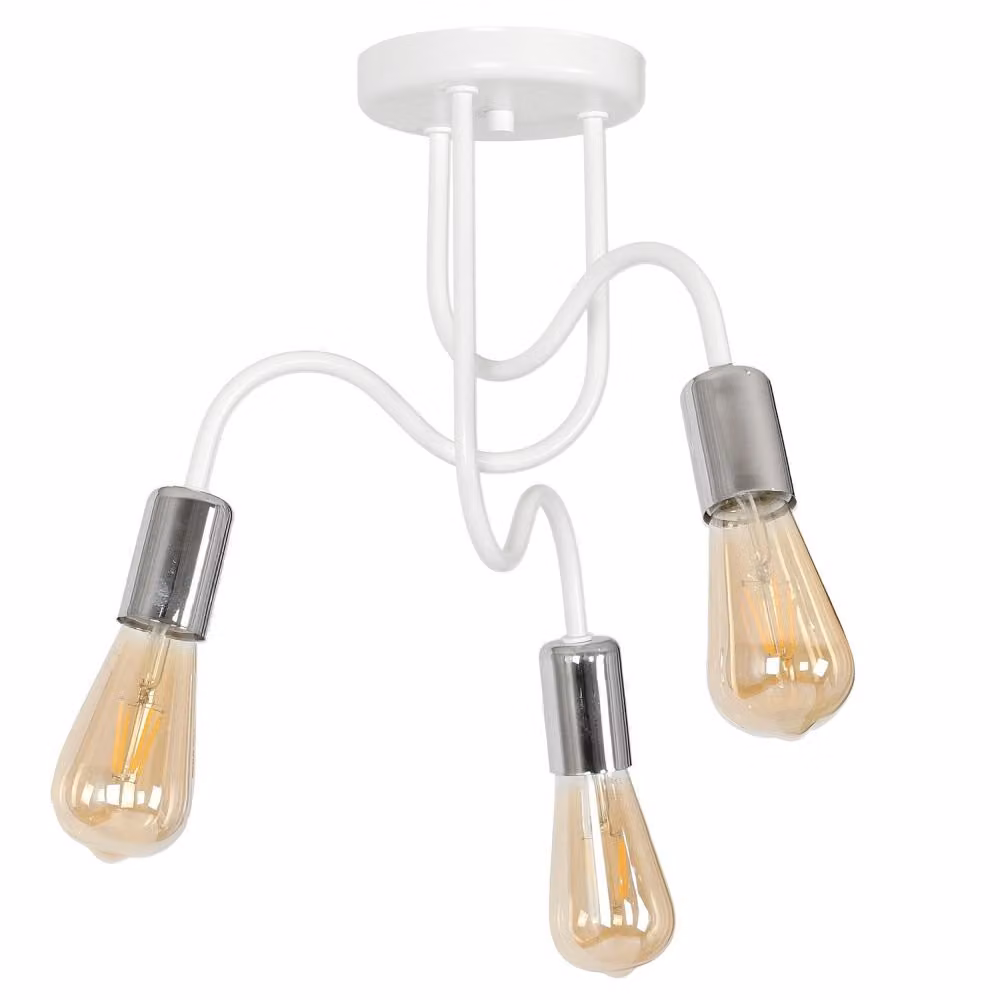 DOW tripla lampada da soffitto 8074 Luminex